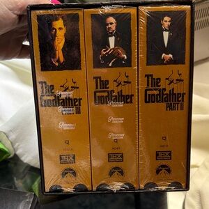 The Godfather Trilogy VHS Box Set